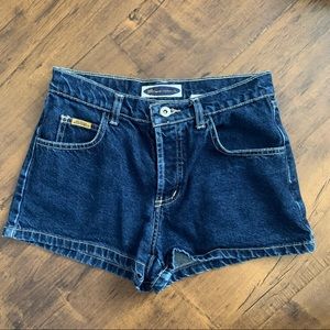 High waisted shorts